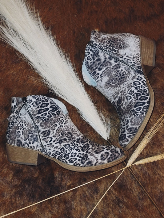 Walk The Line Cheetah Bootie