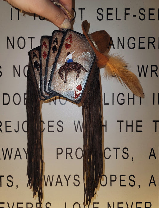 Vintage Wild Card Freshie