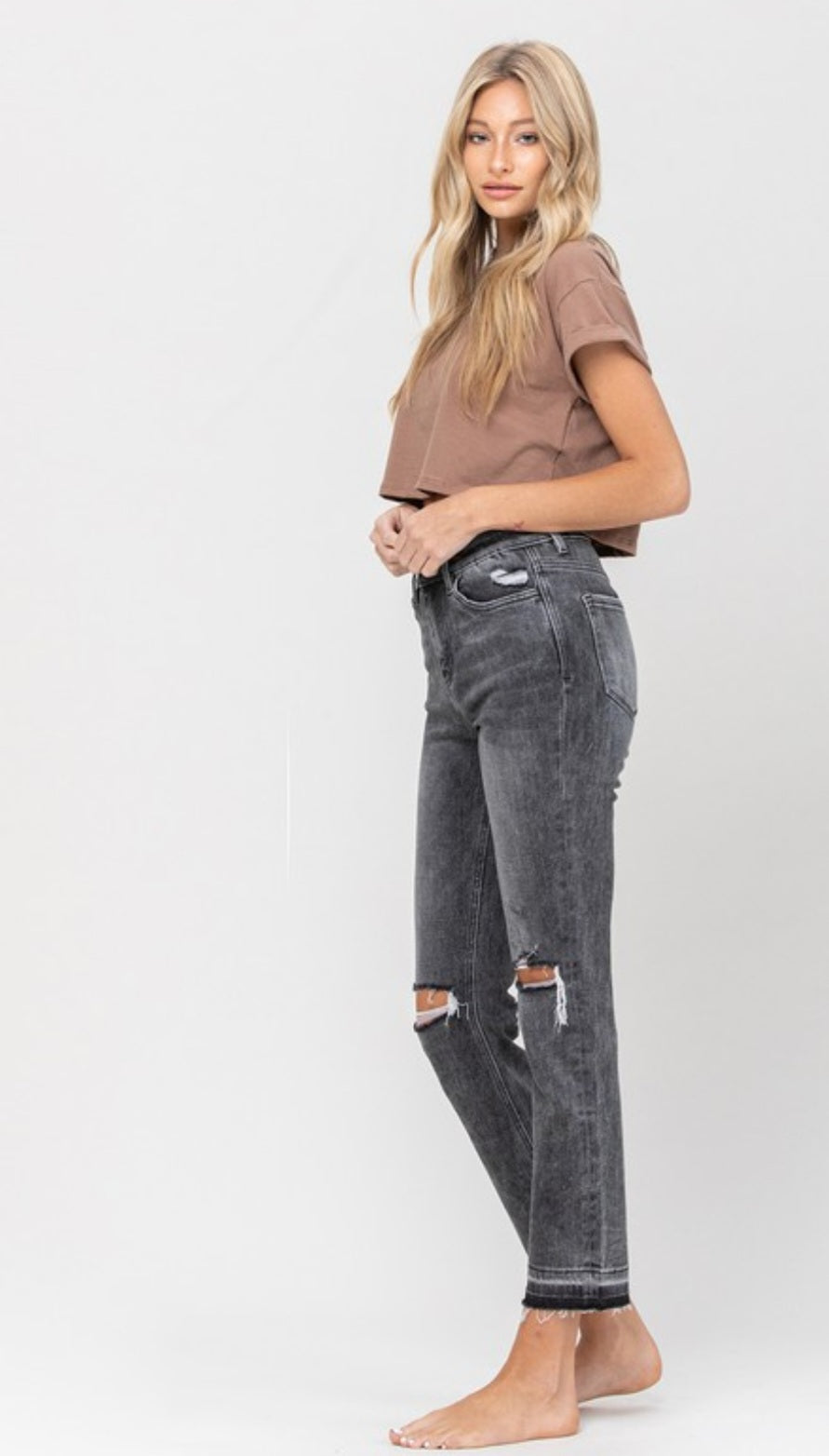 Jeanne High Rise Straight