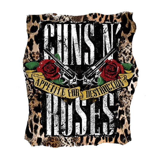 Guns N Roses Distressed Bleached Tee