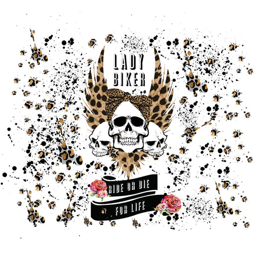 Lady Biker Skinny Tumber